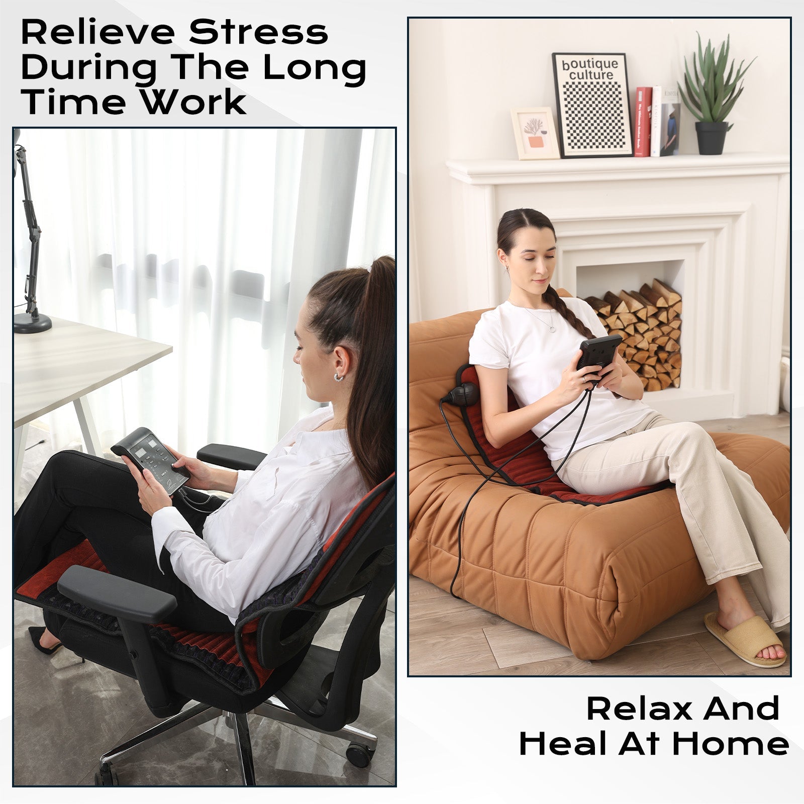 Luxuryade Mini-19"×34" Amethyst™ Mat | Natural Jade & Amethyst | 3-64Hz Bio PEMF Healing